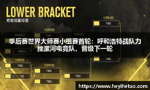 季后赛世界大师赛小组赛首轮：呼和浩特战队力挫漯河电竞队，晋级下一轮